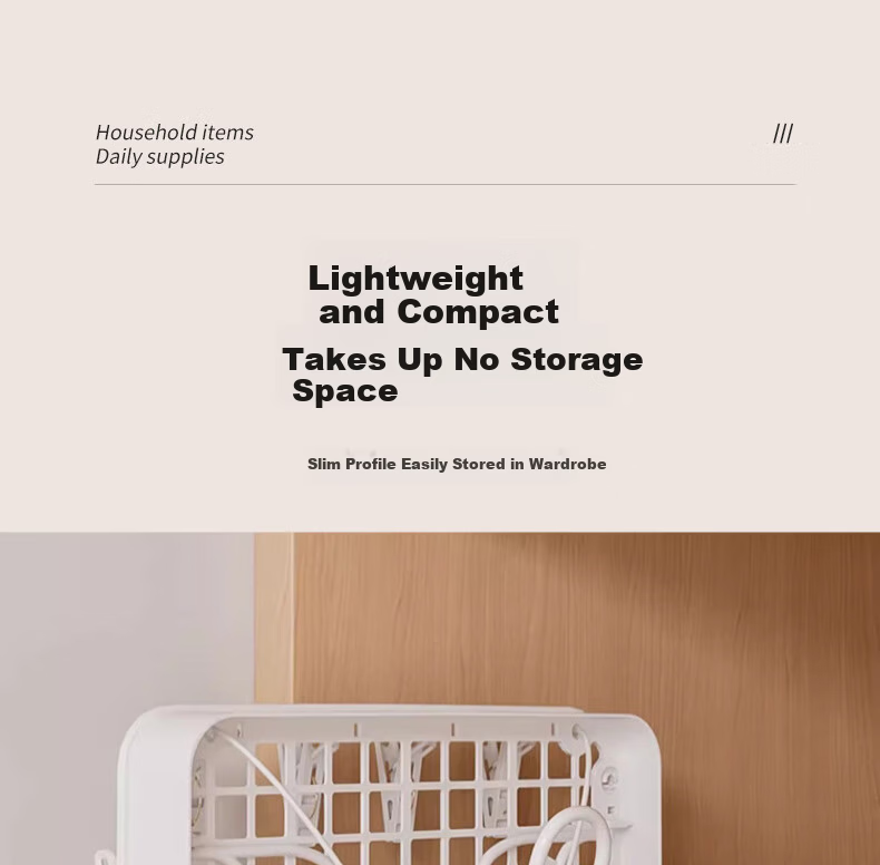 40,000 KM Socks Drying Rack Household Balcony Storage Multi-Functional Underwear Clips Windproof Clothes Hanger 13
