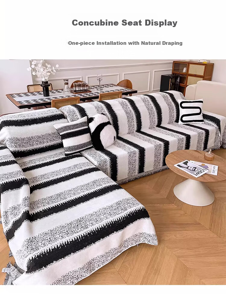 AVIVI Sofa Cover, All-Inclusive Four Seasons Non-Slip Sofa Cover, Sofa Throw Blanket, 180*230 Shiguang 14