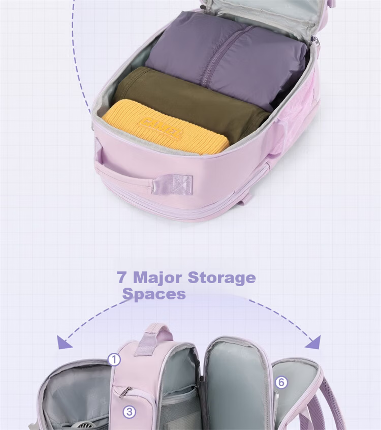CAMEL Travel Large Capacity Lightweight Backpack for College Students Business Laptop Bag 575C628062 6