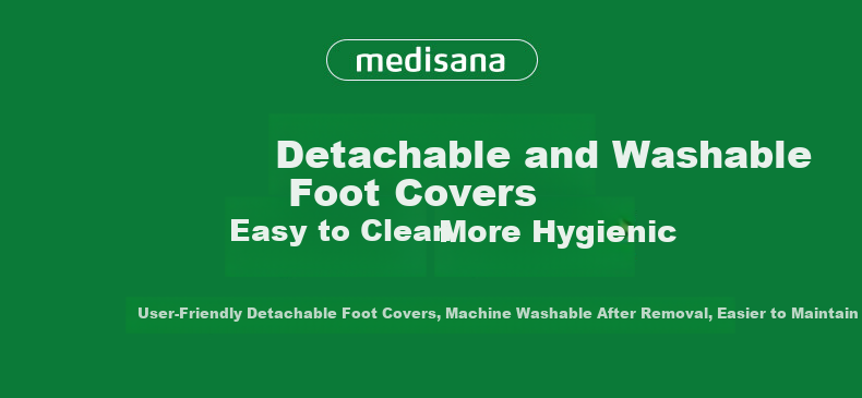 MEDISANA German Foot Massage Device Foot Sole Meridian Acupoint Massager Fully Automatic Foot Kneading and Pressing Warmer Foot Leg Hip Waist Massager Birthday Gift for Women 14