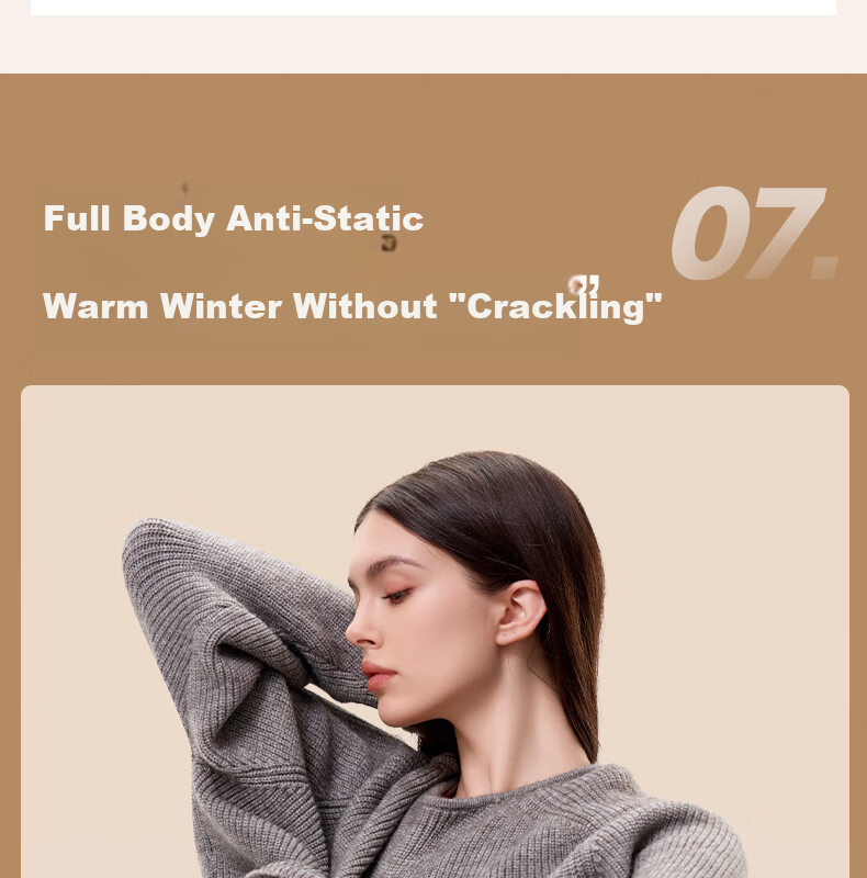 GRACEWELL Women's Seamless Thermal Underwear Set, Skin-Enhancing Base Layer, Slim Fit Autumn Top and Bottom, Cocoa Brown, Size F 19