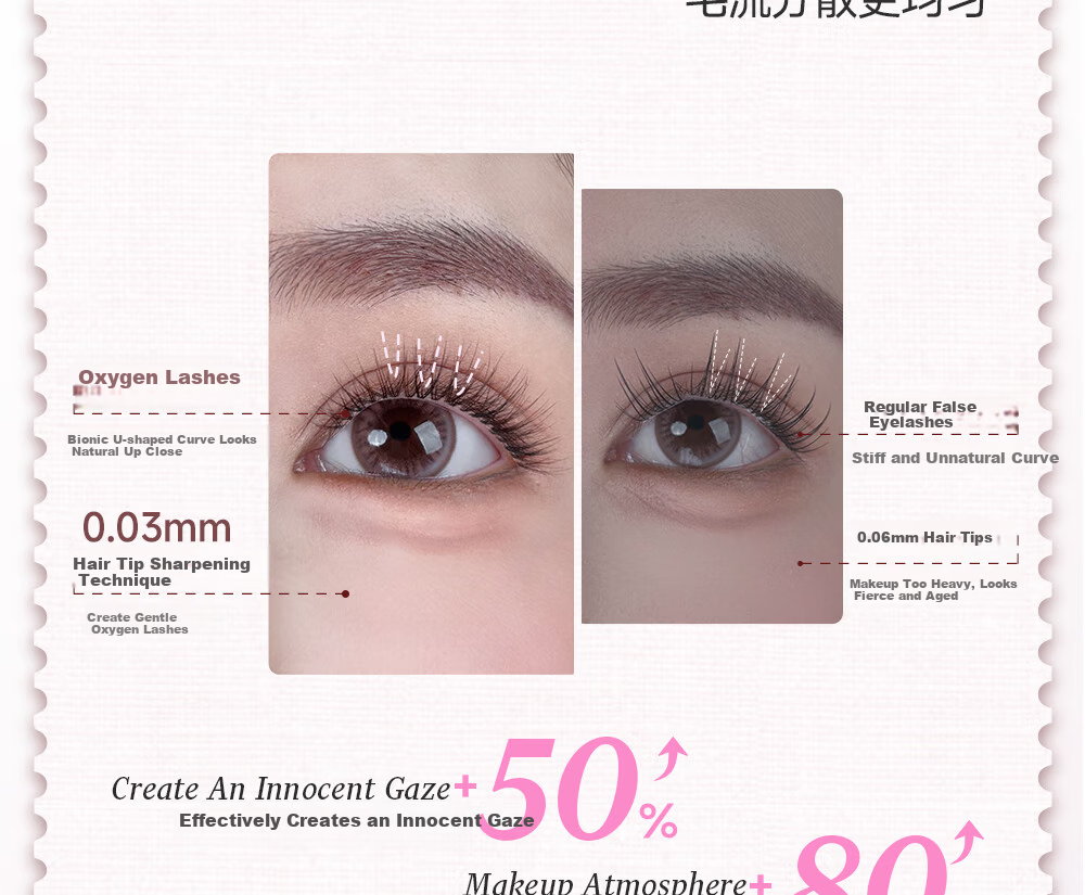 Mr. Wish Self-Adhesive Glue-Free Segment Natural Soft False Eyelashes Oxygen Lashes 2025 New Model 16