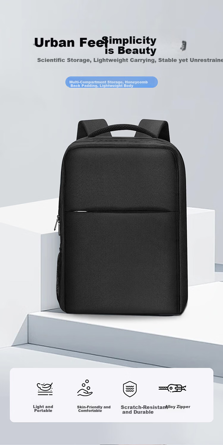 Biyoumei Laptop Backpack Dual Shoulder Outdoor Business Travel Bag 14-inch Compatible with Lenovo Asus Dell 1