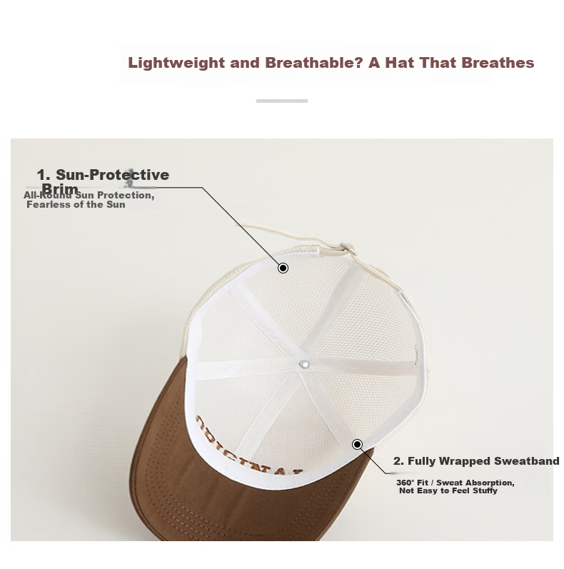 HAOGUAN Kids Sun Protection Hat Boys Summer Mesh Cap 2026 Baseball Cap Sunshade Baby Boys Baseball Hat 6