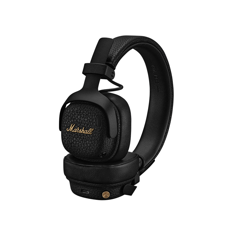 Marshall MILTON A.N.C. Over-Ear Active Noise Cancelling Bluetooth 6.0 Headphones Black