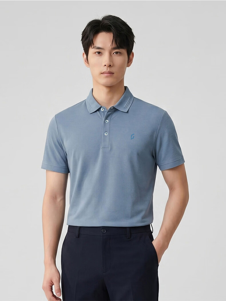 G2000 Men's 2026 Spring Summer Comfortable Short Sleeve Polo Shirt Multi-Color Cotton Pique Mall Edition 19