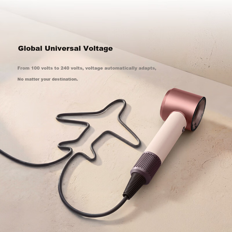 DYSON travel Hair Dryer, Smaller And Lighter, Global Voltage Compatible, Quick-Drying Hair Care, Gift Recommendation, Single Nozzle HD19 [Price Protection 618]