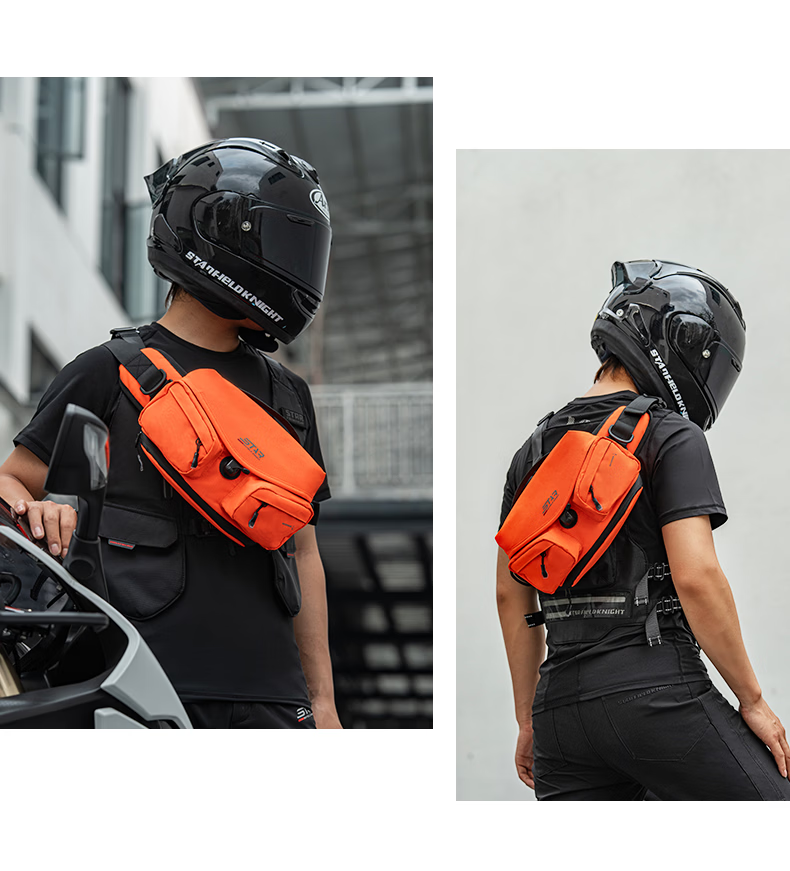 STAR FIELD KNIGHT Motorcycle Riding Waist Bag Unisex Multifunctional Outdoor Water-Resistant Storage Crossbody Bag Knight Gear SKB398 23