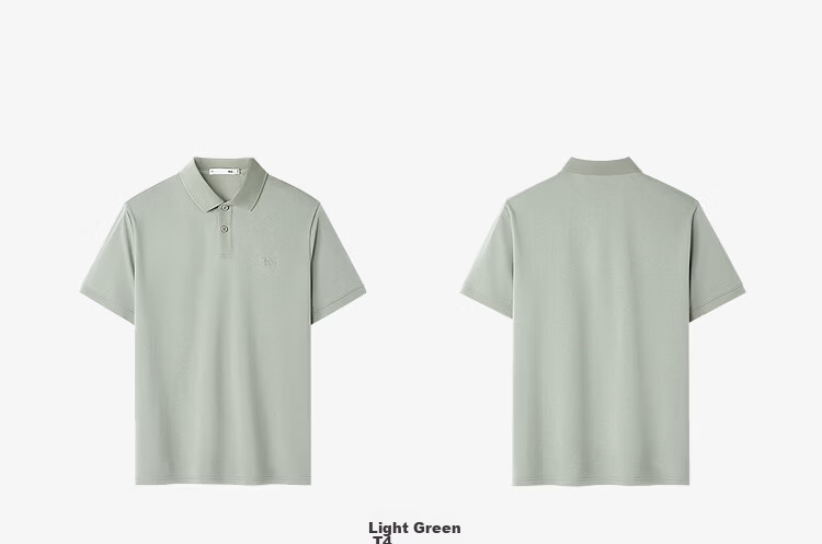 HLA Heilan Home Short Sleeve Polo 26 Light Business Chic Ageless Series Men's Summer Short Sleeve 10