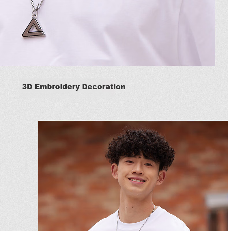 PEAK Men's Summer Short Sleeve Pure Cotton Casual Loose Breathable Outdoor Xinjiang Cotton Sports Base T-Shirt DF652430 8
