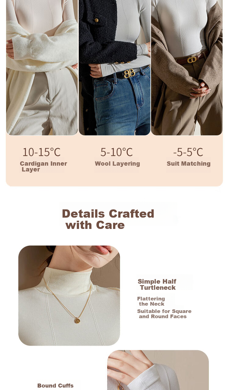 LangSha Women's Antibacterial Long Sleeve T-Shirt Spring Autumn Slim Fit Base Layer 2025 New Arrival 12