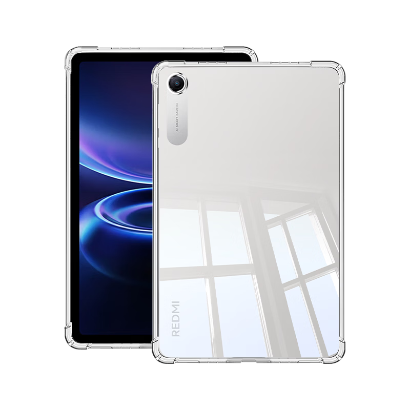 Coolerfun Compatible with Redmi Pad 2 SE 9.7-inch Protective Case 2026 New Xiaomi Tablet TPU Transparent Shockproof Corner Protection Cover
