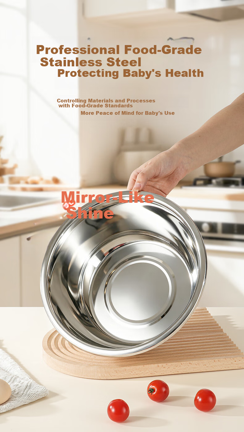 Bayco Stainless Steel Food Grade Mixing Bowl BX27750 4