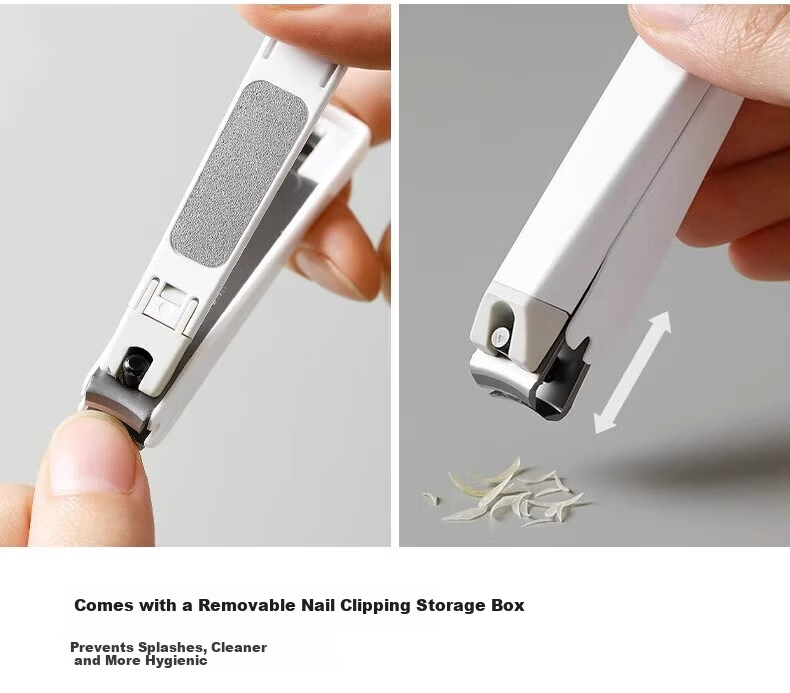 KAI Japan Imported Stainless Steel Nail Clippers Anti-Chip Splash Medium Small Size 119 6