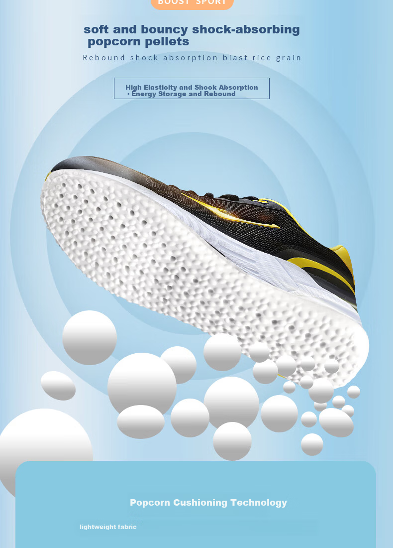 RENBEN 2 Pairs Sports Insoles for Men, Soft And Elastic Shock-Absorbing, Sweat-Absorbing, Breathable, Running Antibacterial Deodorizing, 6019 Gray, Size 37-38 1