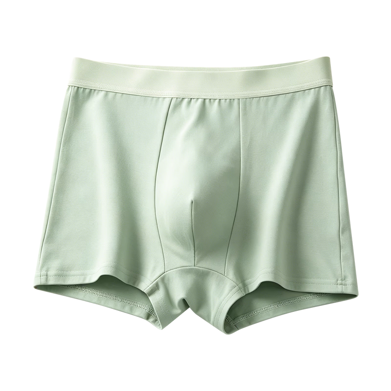 Jingshuran Pure Cotton Disposable Underwear Travel Wash-Free Daily Use 7-Pack Individually Wrapped Seamless Colorful Boxer Briefs for Men 2XL