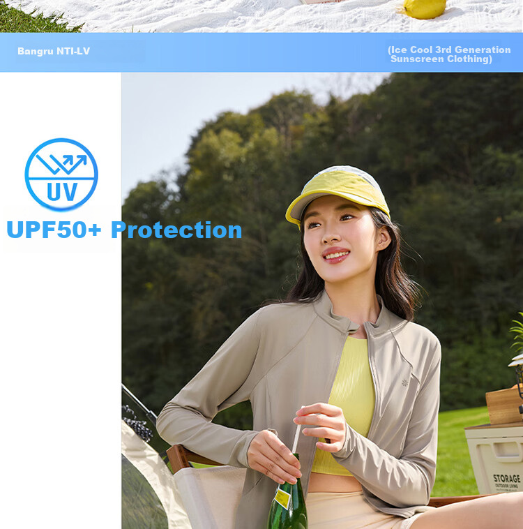 361° Women's Sunscreen Jacket Spring Summer UPF50+ UV Protection Sports Outdoor Slim Fit Stand Collar Coat 662624602-2 15
