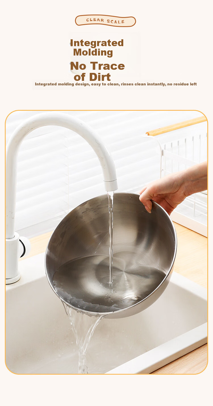 MAXCOOK 316L Stainless Steel Bowl Thickened 16cm Seasoning Bowl Vegetable Washing Bowl Salad Bowl Dough Mixing Bowl MCWA2474 9
