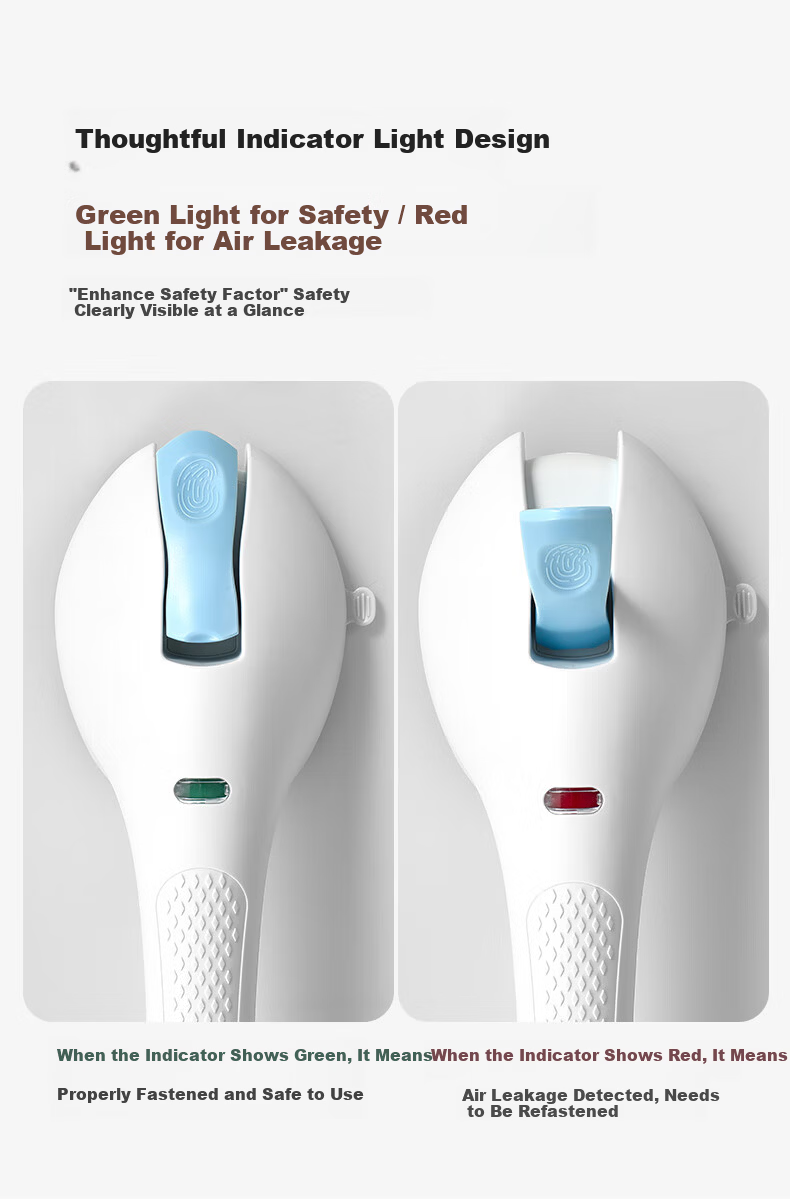 Meiruide Enlarged Suction Cup Hands-Free Elderly Safety Grab Bar Toilet Handrail Elderly Toilet Handrail TY-FS-6166 6