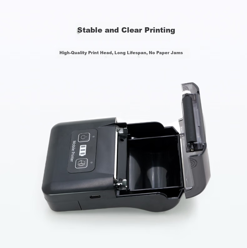 Dongwei Portable Weighing Scale Receipt Printer Customizable Bluetooth Mobile Truck Water Ticket Printer 9