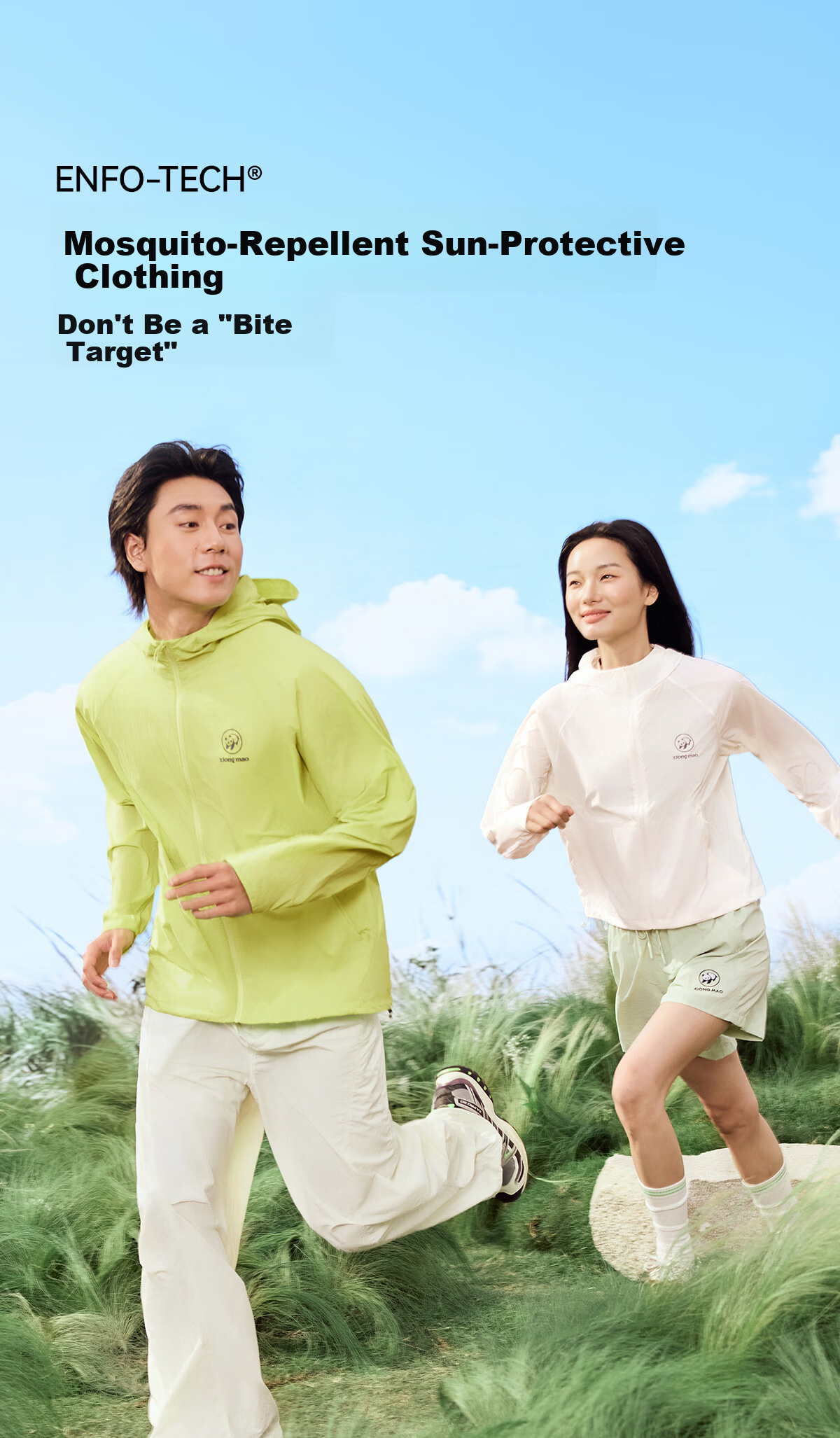 Xiongmao [Ice Stick 3.0], Liu Yifei's Same Style Sun Protection, for Men And Women, Spring And Summer New Ice-Cool Breathable Original Yarn UPF90 Jacket 5081 10