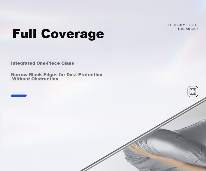 Mr. Blue Gorilla 3D Curved Edge Screen Protector for Honor Magic8 Pro/RSR Porsche Edition - Dust-Free High Transparency Anti-Drop Tempered Glass Film 5