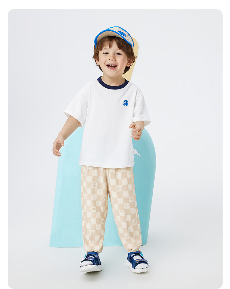 Balabala Kids Pants Boys Girls Summer Mosquito Repellent Casual Trousers Toddler Outdoor Pants [Mall Same Style] 14