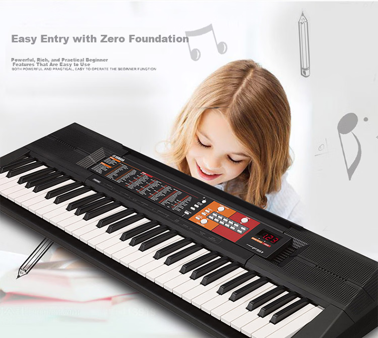 YAMAHA (YAMAHA) PSR-F52, Suitable for Children And Adults, Beginner-Friendly Electronic Keyboard for Entertainment And Performance 5
