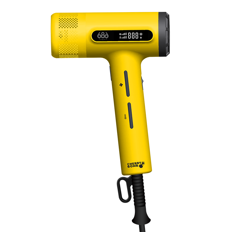 CHERRY BOMB Cherry 686s High-Speed Hair Care Styling Hair Dryer Home Use High Power Strong Wind Damage-Free Quick Drying Negative Ion Salon Professional Hair Dryer