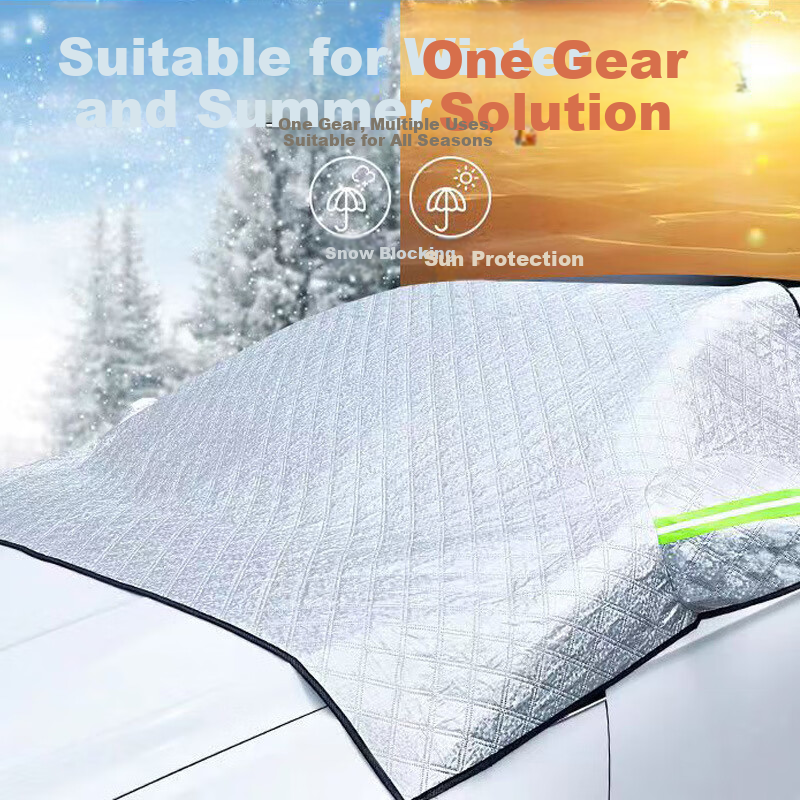 Off-Road Soldier Car Sunshade Front Windshield Snow Cover Windshield Snow Shield