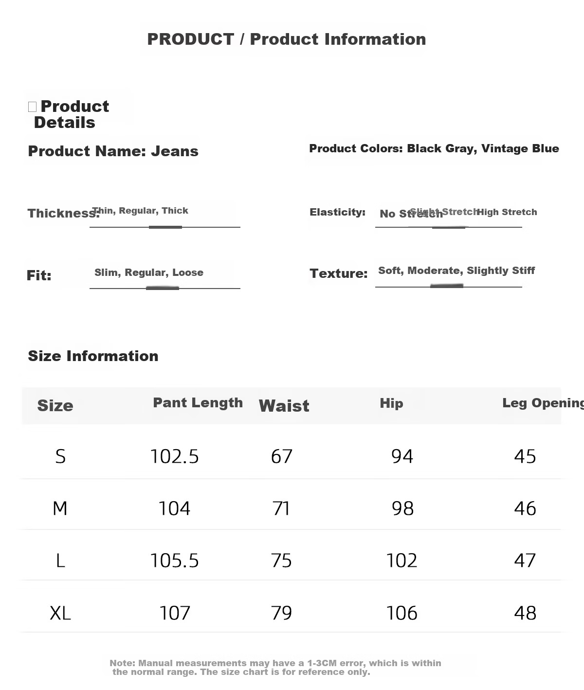 She Enjoy Women's High-Waist Slim Wide-Leg Fashion Draped Straight-Leg Pants T51N079 6