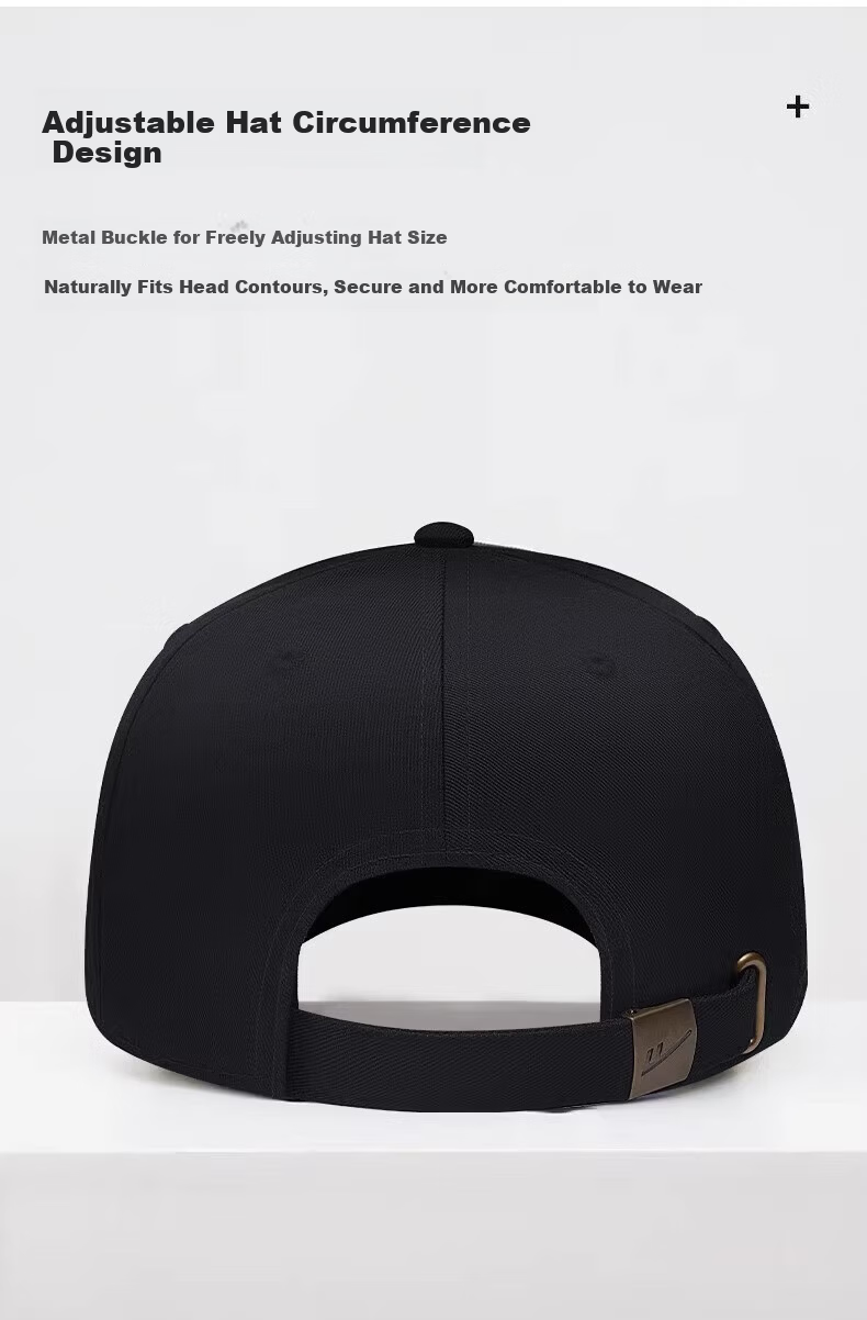 Warrior Men's Baseball Cap Large Size Four-Season Pure Cotton Sun Protection Duckbill Hat Unisex Face Slimming Casual Outdoor Sunshade Cap 7