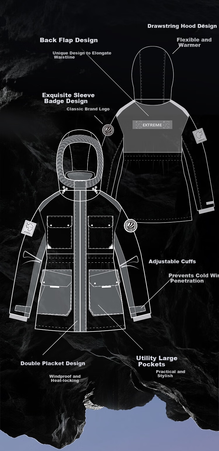 Bosideng Off-Season Extreme Cold 90% Goose Down Women's Winter Thickened Hooded Short Jacket Celebrity Style 12