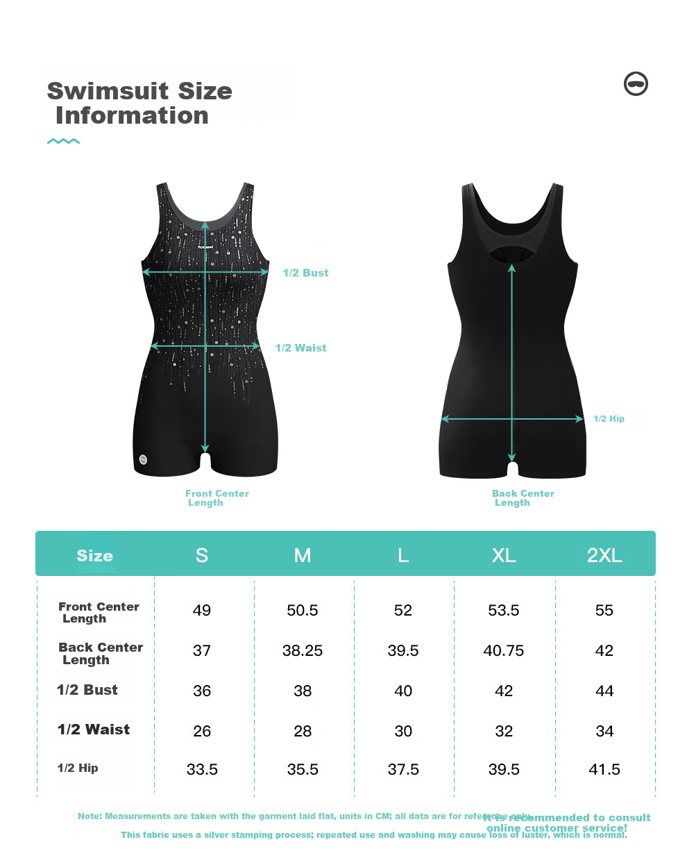 TOSWIM 2026 New Women's Swimsuit Hot Spring Swimwear Beach Vacation Racing Swimsuit Premium Silver Dream Starry M 5