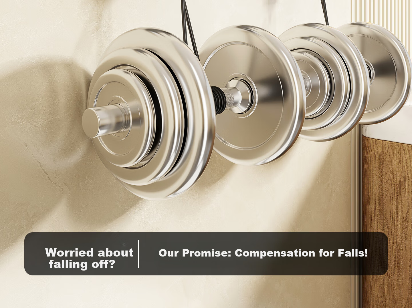 Hakkai Bird Suction Cup Hook Rack - Strong Load-Bearing No-Drill Door Hanger for Entryway and Bathroom 5