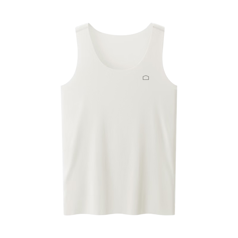 Bananain Cotton 301H Men's Camisole Tank Top Seamless Cuttable Home Sleep Comfortable 60% Cotton Undershirt 2 Pieces