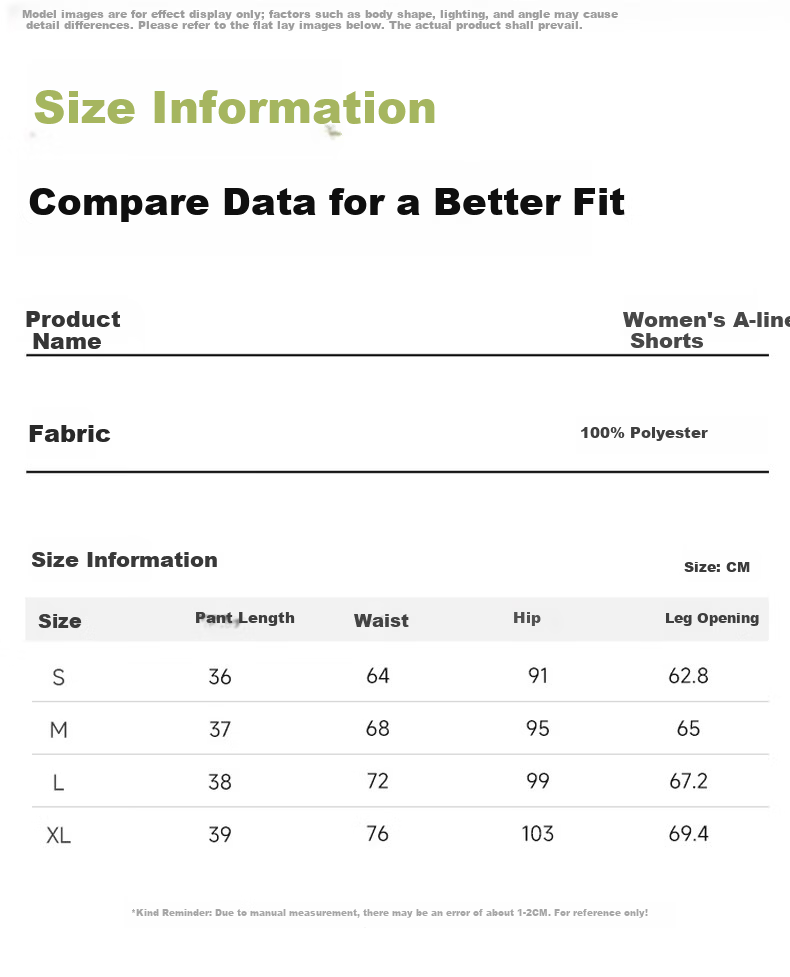 Baleno A-Line Shorts for Women 2026 Summer New High-Waist Slimming Fashion Casual Anti-Exposure Skort 3