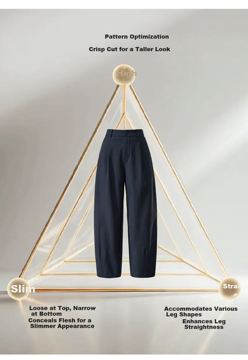 ESE-Y Women's Cropped Sickle Pants 2026 Spring Autumn Slim Fit Petite Harem Casual Pants Beige 29 8