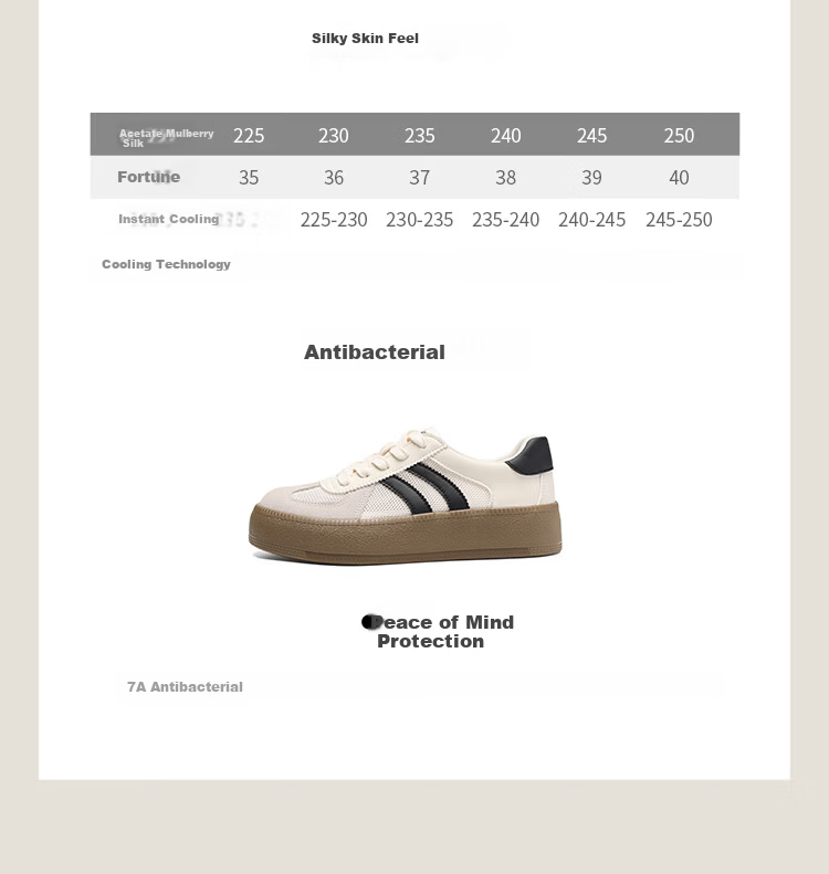 ZHR Women's Summer Training Shoes Mesh Breathable Classic Colorblock Thick Sole Sports Sneakers KS63FE Beige Black Size 38 6
