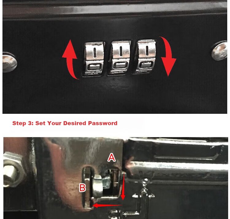 Bingyu BJ211 Portable Lockable Cash Box Safe Toolbox Savings Box 150-Password Black 15*12*8cm 8