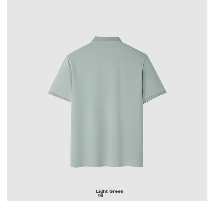 HLA Hailan Home Men's Polo Shirt 26 Light Business Classic Series Cool Short Sleeve Summer 7