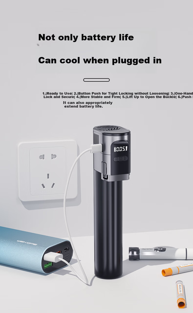SECRETSBOX 2026 New Mini Capsule Insulin Cooler Box with Built-in Battery Portable Airplane Cooling Cup Mini Refrigerator 15