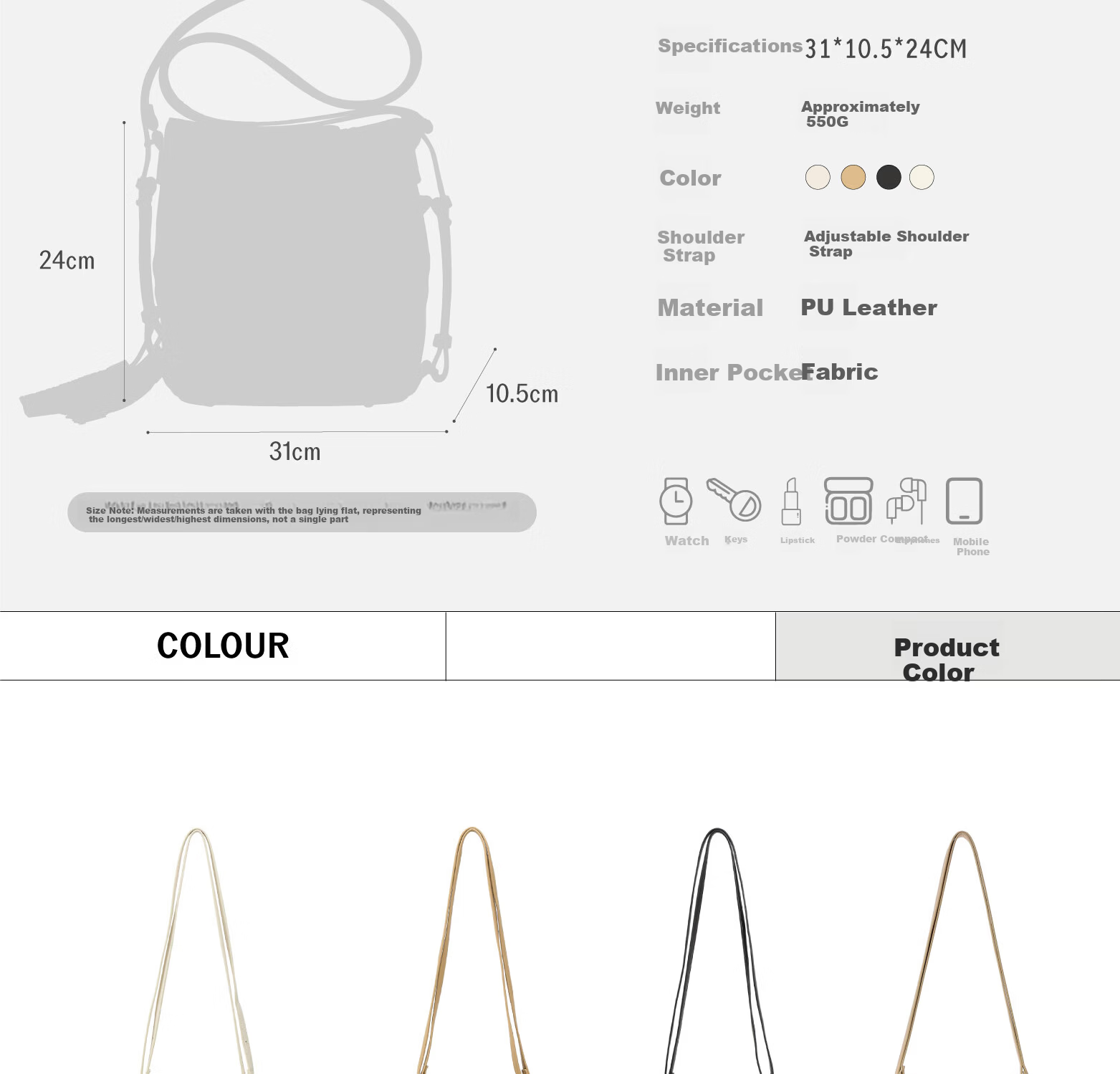 ECODAY Casual Bucket Backpack Small Bag Commuter Travel Fashion Shoulder Crossbody Bag for Women Birthday Valentine's Day Gift 3