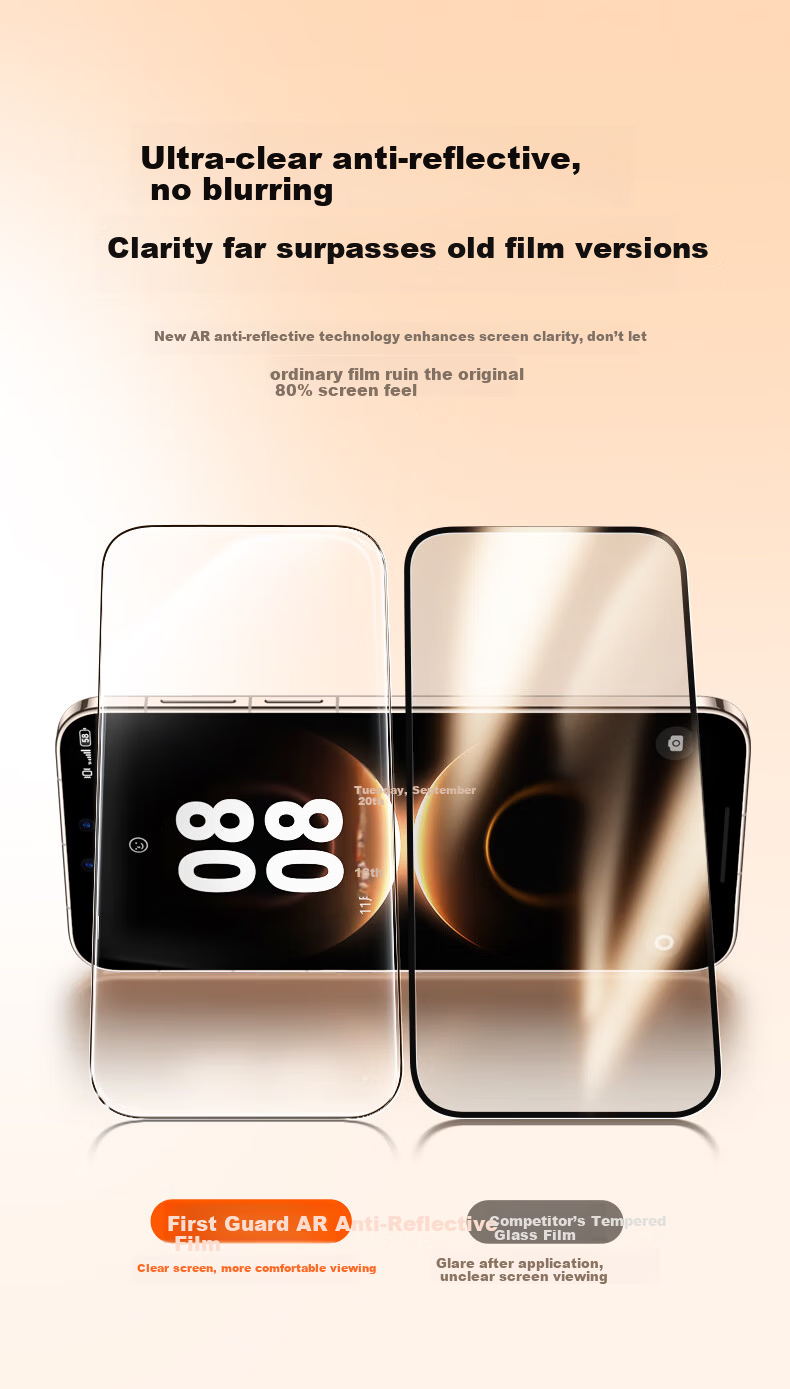 DIVI AR Ultra-Clear Tempered Glass Screen Protector for Huawei Mate80/Mate80 Pro, Full Coverage, Anti-Fingerprint, Anti-Drop, Explosion-Proof Film 9