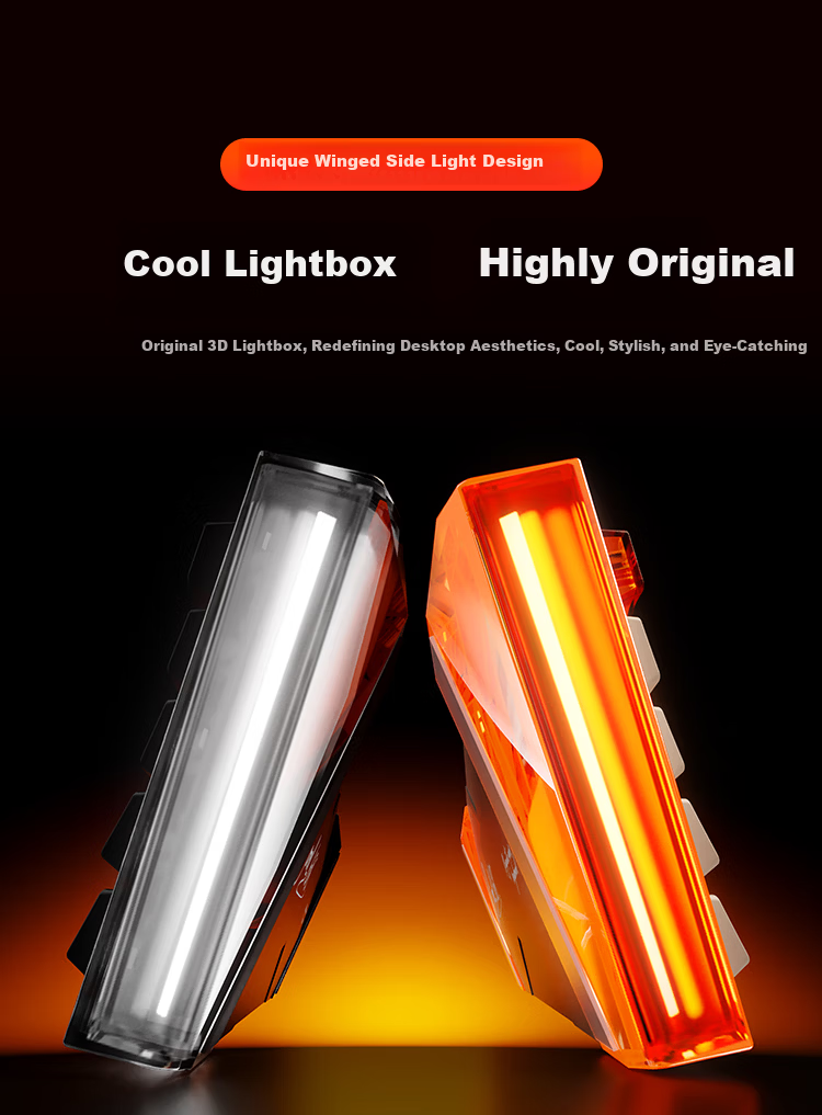 DAREU COOL68 Magnetic Switch Keyboard RT Gaming Mechanical Keyboard 8K Polling Rate Hot-Swappable RGB Dual-Drive Lightbox Valorant 68-Key Layout COOL68 Berry Red 5