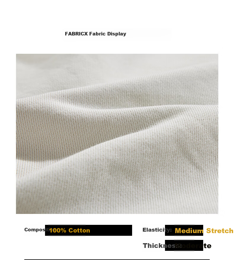 CABBEEN 365g Fish Scale Fabric Men's Sweatshirt Creative Studded Structure Segmented Design Winter Long Sleeve Sweatshirt 4