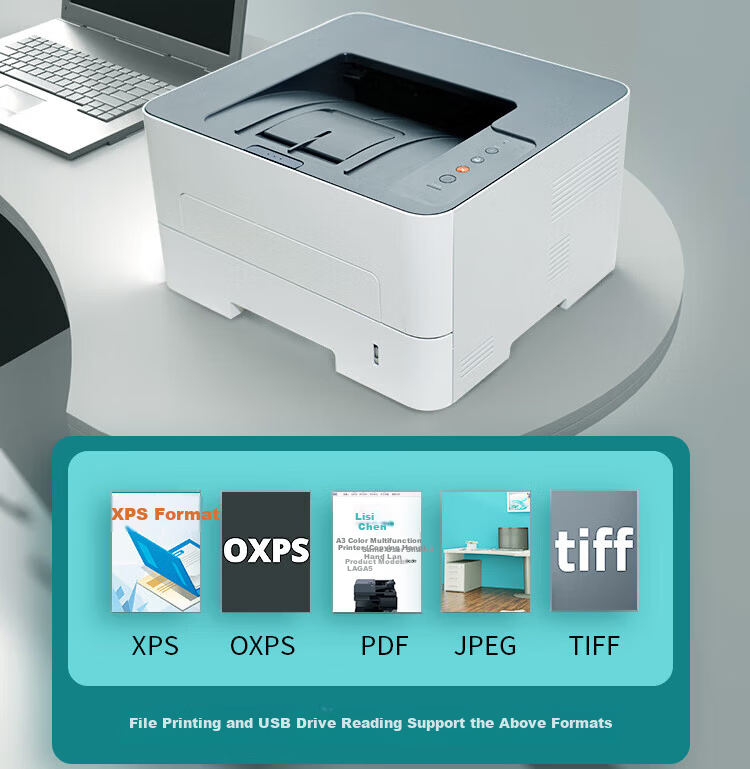 LANXUM GB3731cdn A4 Color Laser Printer A4 Size Color Laser Automatic Duplex Printing Network Sharing Support 9
