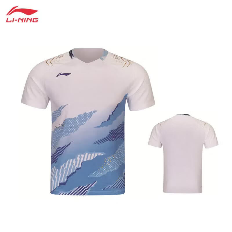 Li-Ning Badminton Jersey, National Youth Team International Star Competition Uniform, Unisex Competition Top, Quick-Drying Comfortable Sportswear 5