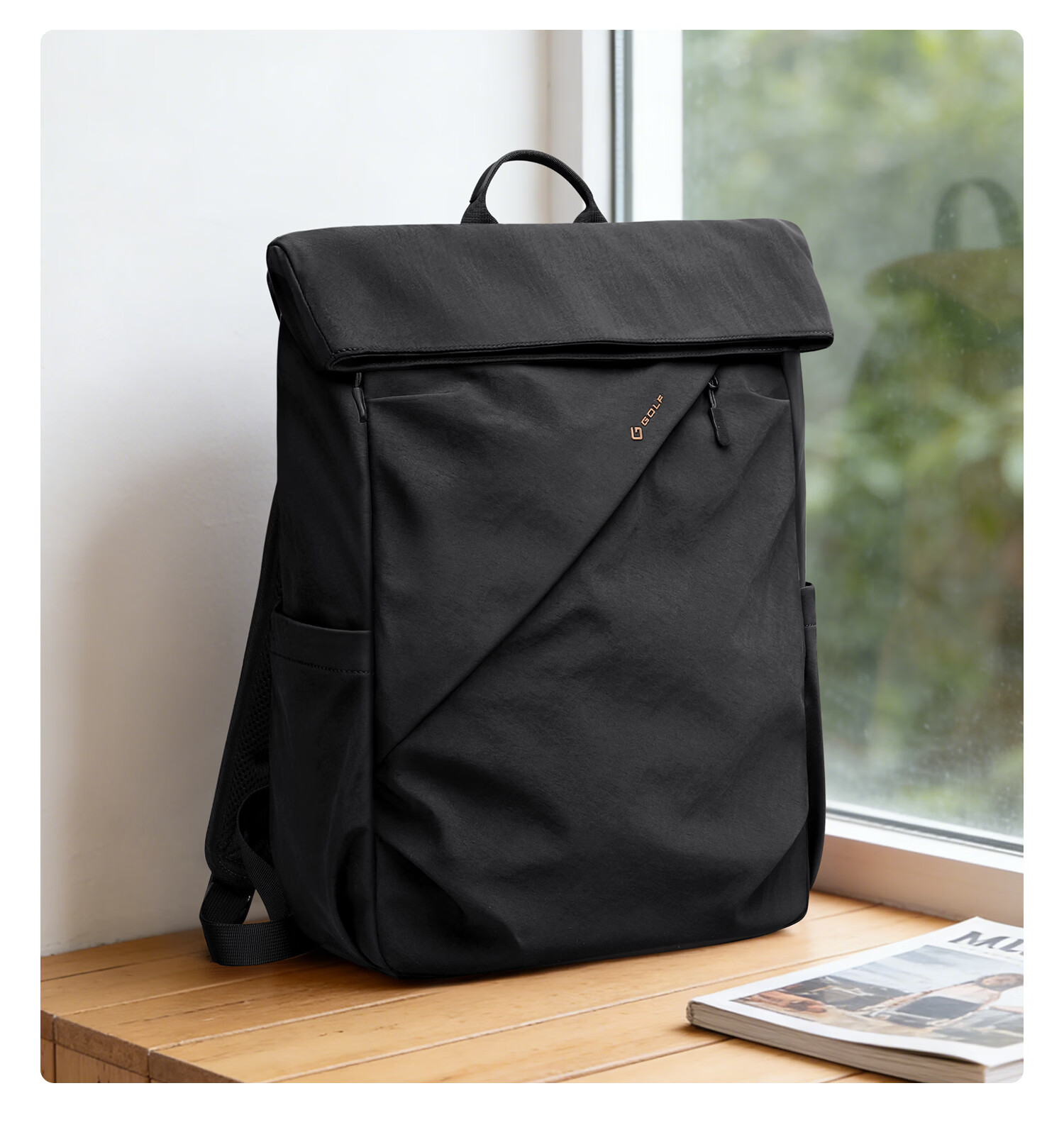 GOLF Lightweight 15.6/16 Inch Laptop Backpack Unisex Travel School Cycling Bag 18