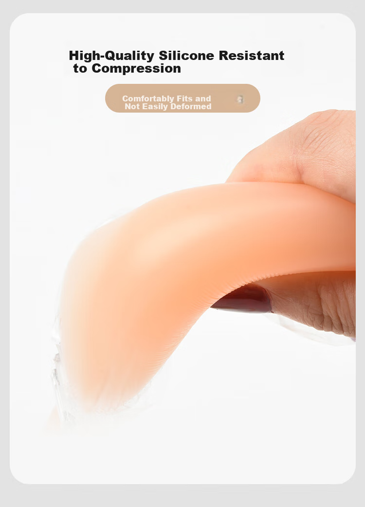 Ordifen Breast Pads for Women, Push-Up Lift, Anti-Sagging, Large Breasts, Seamless, Non-Slip, Invisible, Anti-Exposure, Nipple-Concealing, Wedding Dress Front-Closure Nipple Covers 3